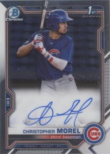 その他 2021 bowman sapphire Christopher morel 2021 Bowman Sapphire Edition Christopher Morel 1st Bowman