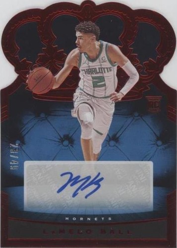 2020-21 Panini Crown Royale - LaMelo Ball #RCA-BAL
