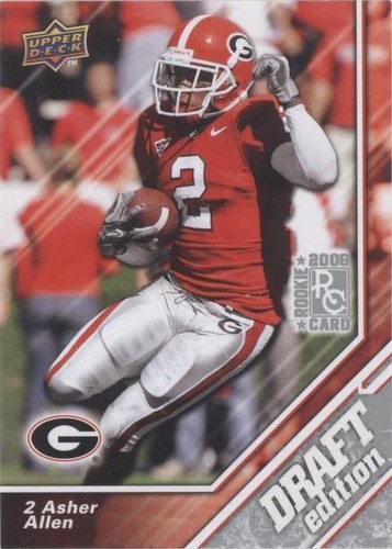 2009 Upper Deck Draft Edition Asher Allen #57