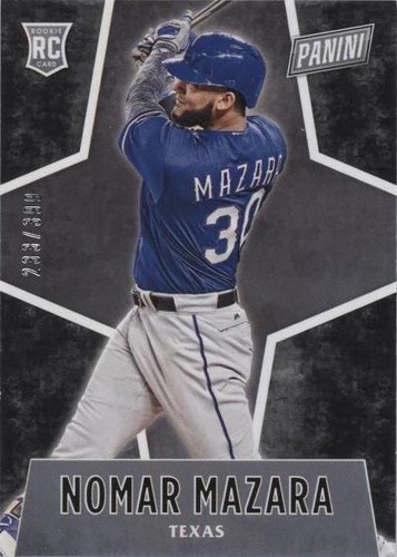 2016 Panini Black Friday - Nomar Mazara #61