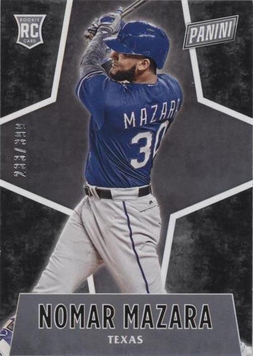 Panini Black Friday 2016 - Nomar Mazara #61