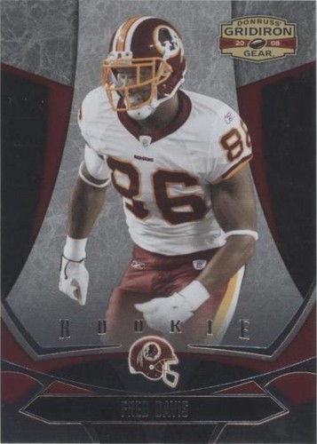 2008 Donruss Gridiron Gear Fred Davis #133