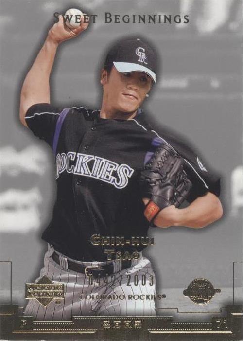 2003 Upper Deck Sweet Spot - Chin-Hui Tsao #140