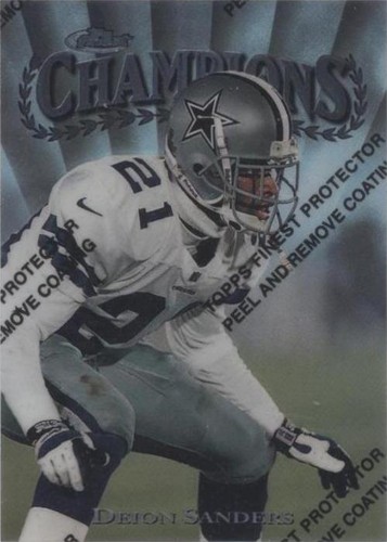 1997 Topps Finest Deion Sanders #325