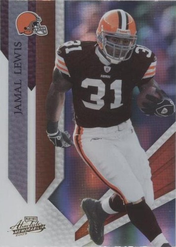 2009 Playoff Absolute Memorabilia Jamal Lewis #25