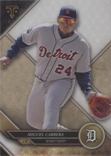 2017 Topps Triple Threads - Miguel Cabrera #12