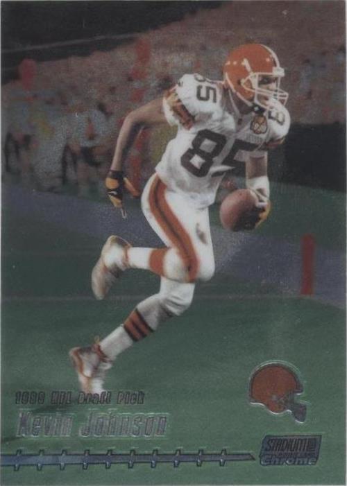 1999 Topps Stadium Club хромированный Кевин Джонсон No129