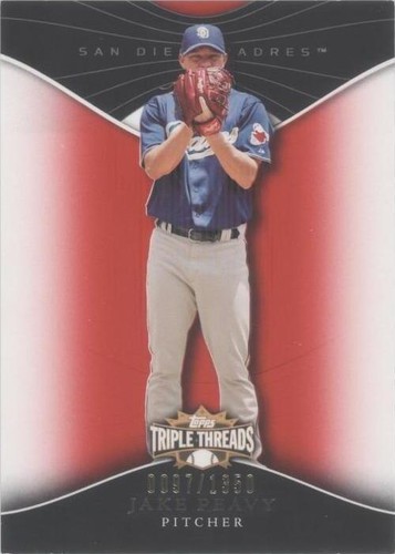 2009 Topps Triple Threads - Jake Peavy #41