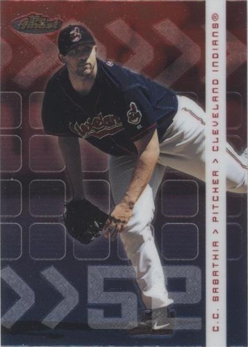 2002 Topps Finest - C.C. Sabathia #81