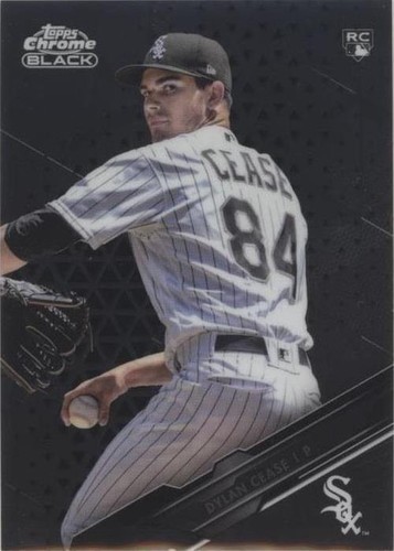 2020 Topps Chrome Black - Dylan Cease #85