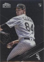 2020 Topps Chrome Black - Dylan Cease #85