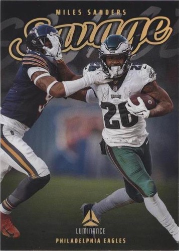 2023 Panini Luminance Miles Sanders #SAV-8