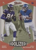 2017 Panini Classics Odell Beckham Jr. Randy Moss #1