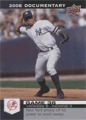 2008 Upper Deck Documentary - Alex Rodriguez #1086