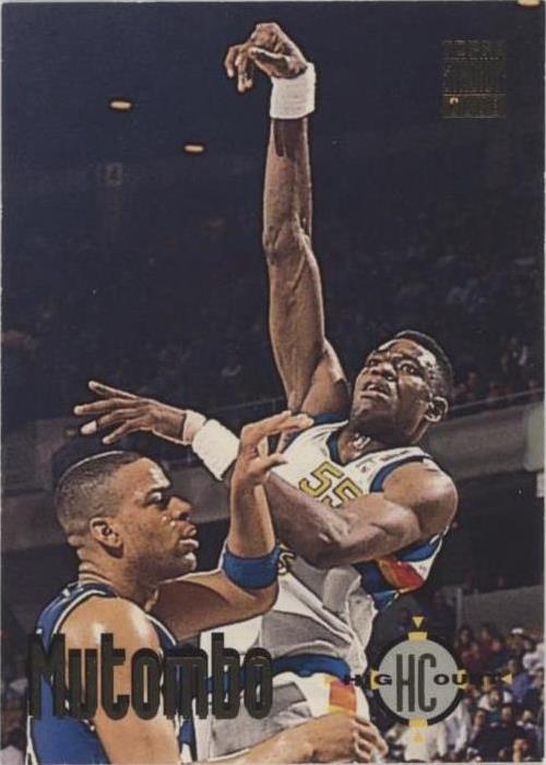 Topps Stadium Club 1993-94 - Dikembe Mutombo #63