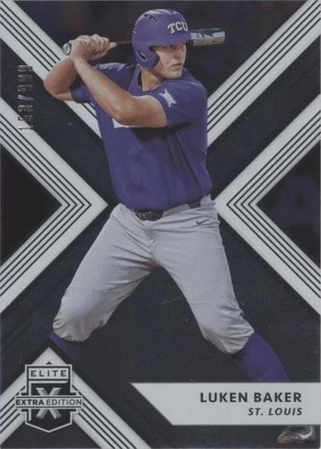 2018 Panini Elite Extra Edition - Luken Baker #74