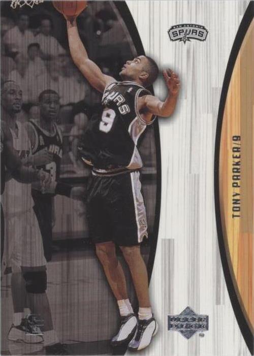 2002-03 Upper Deck Hardcourt - Tony Parker #77