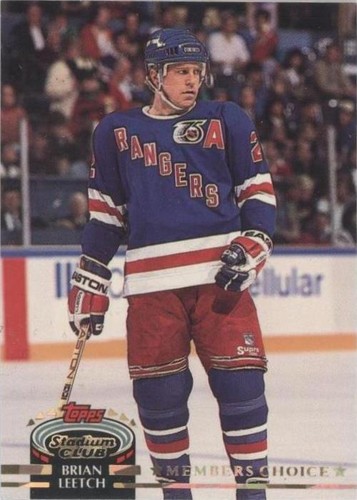 1992-93 Topps Stadium Club - Brian Leetch #248