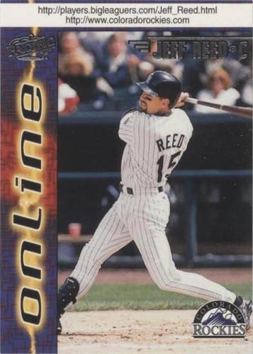 1998 Pacific Online - Jeff Reed #256