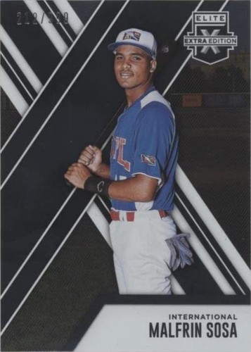 2017 Panini Elite Extra Edition - Malfrin Sosa #184