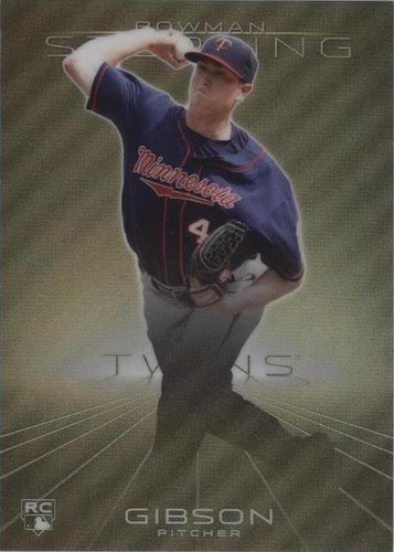 2013 Bowman Sterling - Kyle Gibson #44