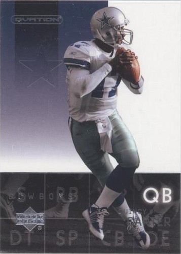 2002 Upper Deck Ovation Quincy Carter #23
