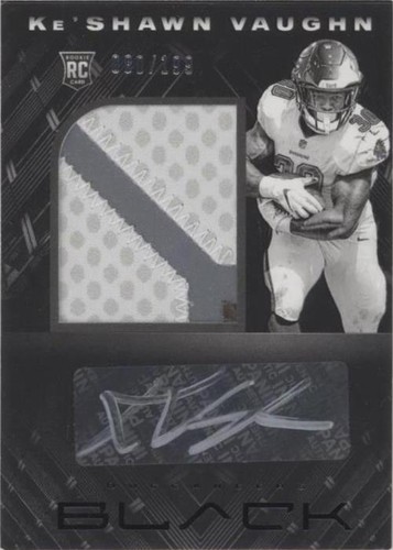 2020 Panini Black Ke'Shawn Vaughn #230