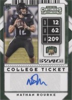 2020 Panini Contenders Draft Picks Nathan Rourke #252