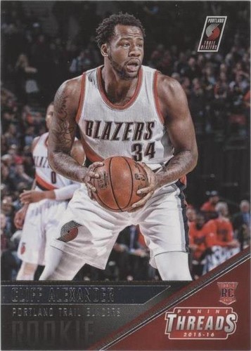 2015-16 Panini Threads - Cliff Alexander #157