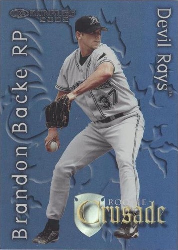 2002 Donruss The Rookies - Brandon Backe #RC-36