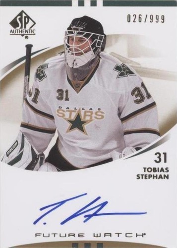 2007-08 SP Authentic - Tobias Stephan #211