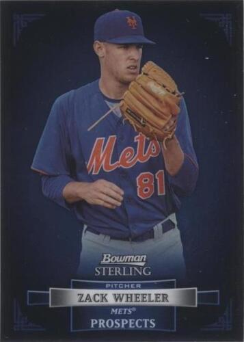 2009 Bowman Sterling Zack Wheeler #BSP-ZW AUTO BGS 9.5 GEM