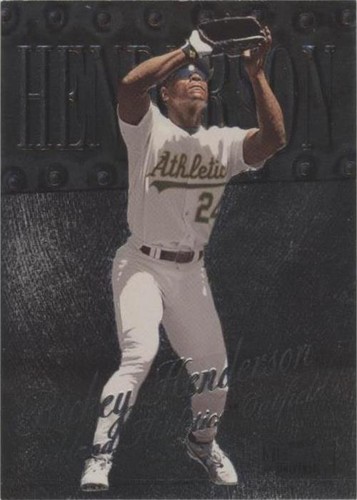1999 Skybox Metal Universe - Rickey Henderson #122
