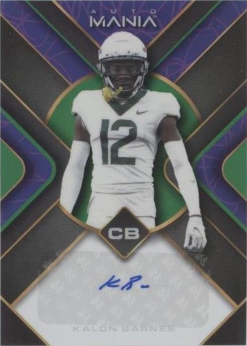 2022 Wild Card Auto Mania Kalon Barnes #AM-TH25