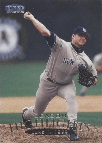 1999 Fleer Tradition Update - Roger Clemens #U-143