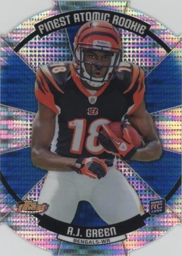 2011 Topps Finest A.J. Green #FAR-AG