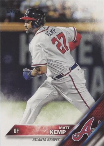 2016 Topps Update Series - Matt Kemp #US239
