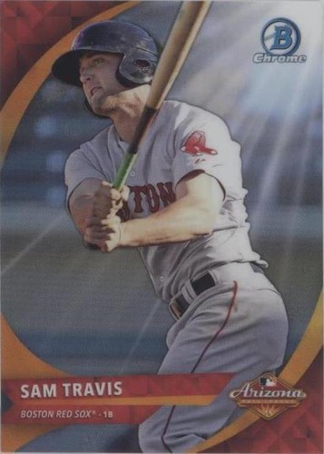2016 Bowman Chrome - Sam Travis #AFL-ST