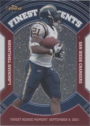 2007 Topps Finest LaDainian Tomlinson #VFM-LT