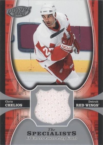 2005-06 Upper Deck Power Play - Chris Chelios #TS-CC