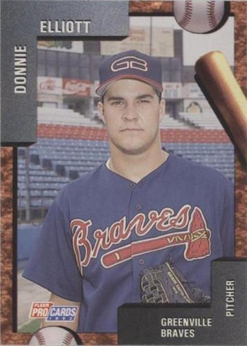 1992 Fleer ProCards Minor League - Donnie Elliott #1150