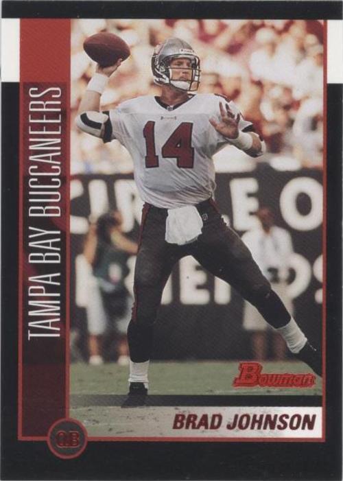 2002 Bowman Brad Johnson #72