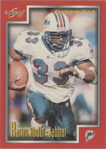 1999 Score Karim Abdul-Jabbar #151