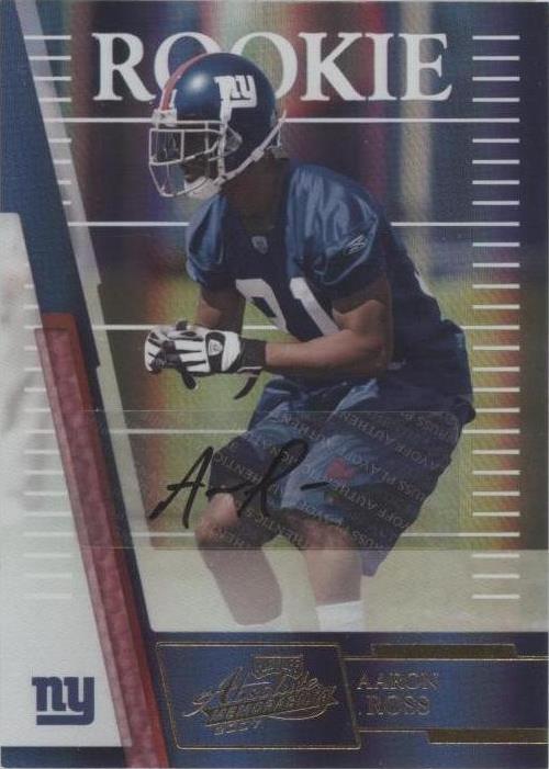 2007 Playoff Absolute Memorabilia Aaron Ross #201