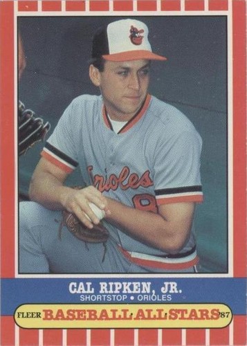 1987 Fleer Baseball All Stars - Cal Ripken #36