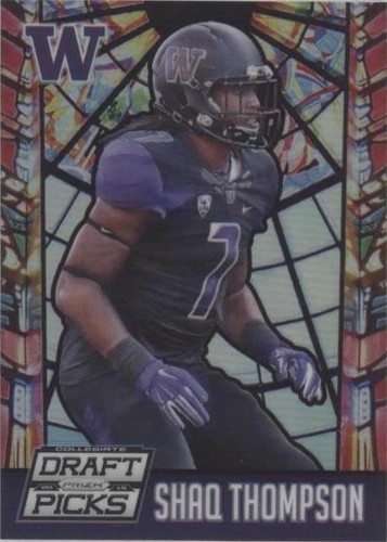 2015 Panini Prizm Collegiate Draft Picks Shaq Thompson #91