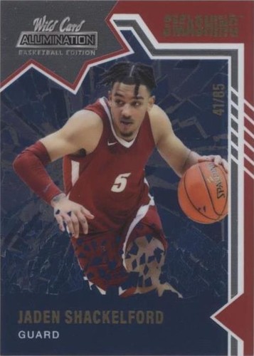 2021-22 Wild Card Alumination - Jaden Shackelford #SM-10