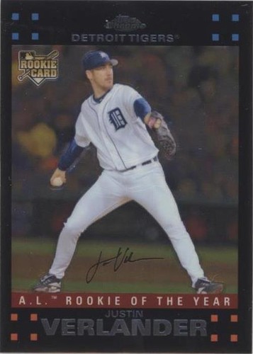 2007 Topps Chrome - Justin Verlander #254