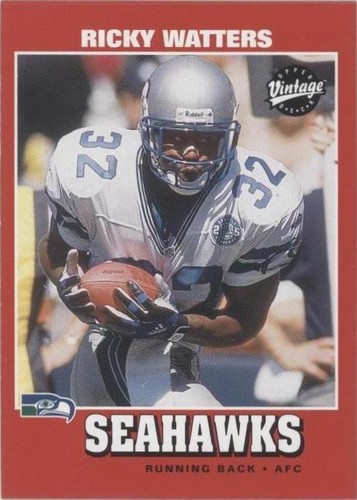 2001 Upper Deck Vintage Ricky Watters #156
