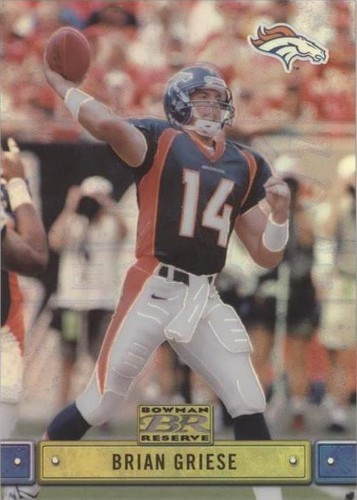 2000 Bowman Reserve Brian Griese #81